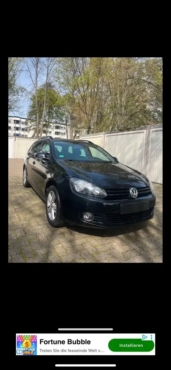 Używany VW Golf VII 140 KM (102 kW) 2012 Czarny Kombi