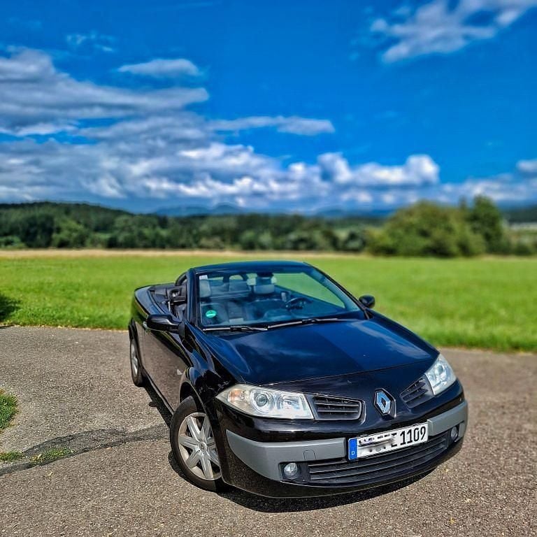 Schwarz Gebraucht 2007 Renault Mégane Cabriolet Authentique Cabrio | 1.850 € (Fairer Preis) - Bild 1/4
