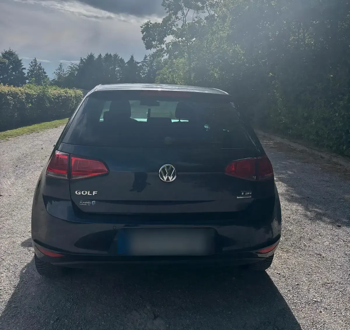 Gebraucht VW Golf VII Comfortline 87 PS (63 kW) 2013 Blau Limousine