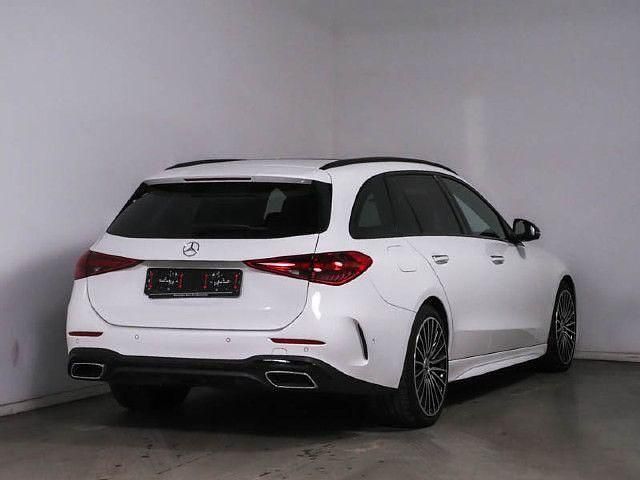 Weiß Gebraucht 2023 Mercedes C220 AMG Limousine | 44.998 € (Teuer) - Bild 1/4