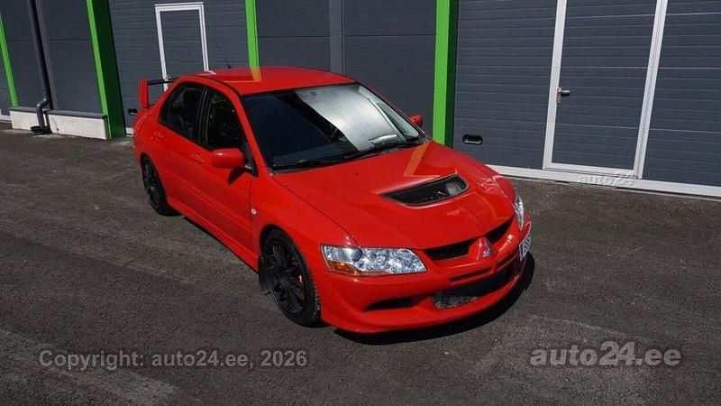 Second-hand Mitsubishi Lancer 265 CP (194 kW) 2004 Roșu Berlinǎ