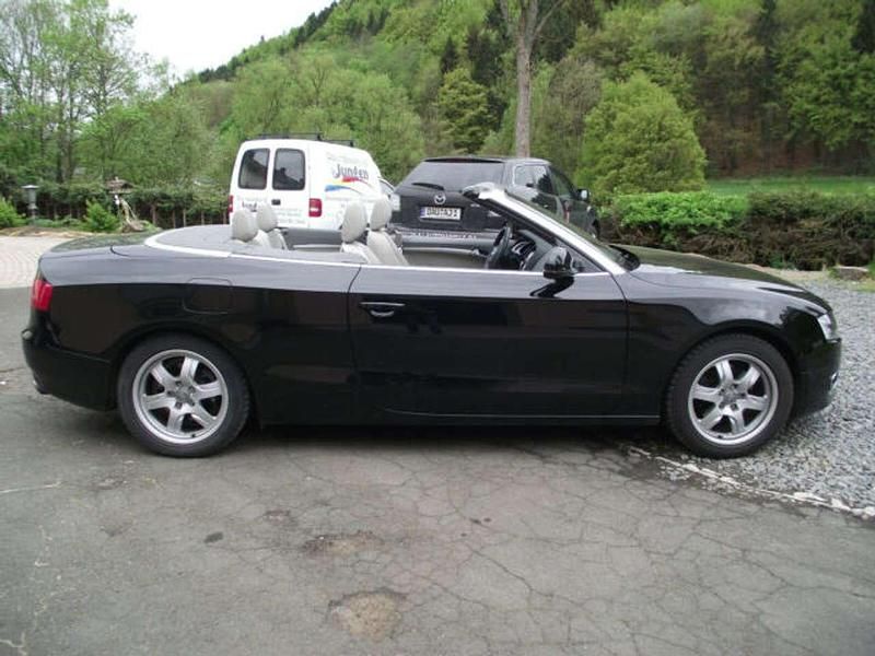 Gebraucht Audi A5 Cabriolet 180 PS (132 kW) 2009 Schwarz Cabrio