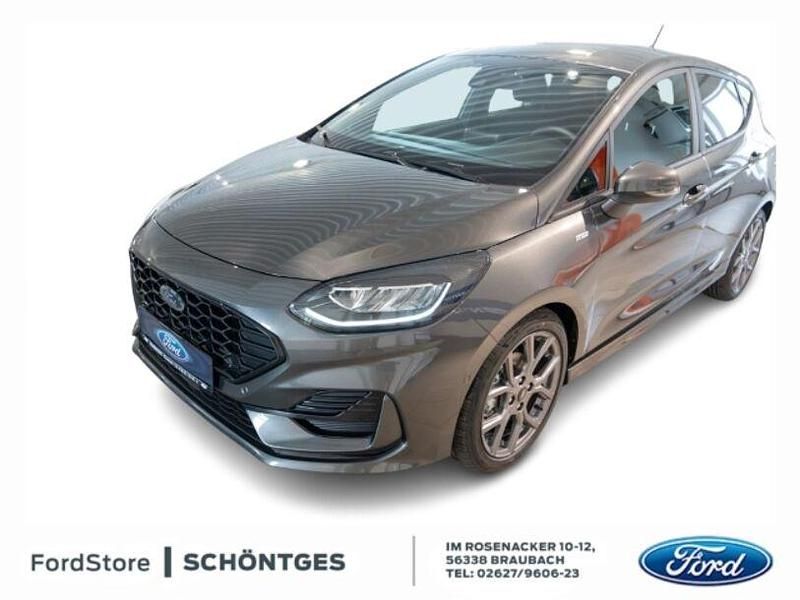 Metallic) (grau Gebraucht 2024 Ford Fiesta ST-Line X Kleinwagen | 23.480 € (Etwas zu teuer) - Bild 1/3