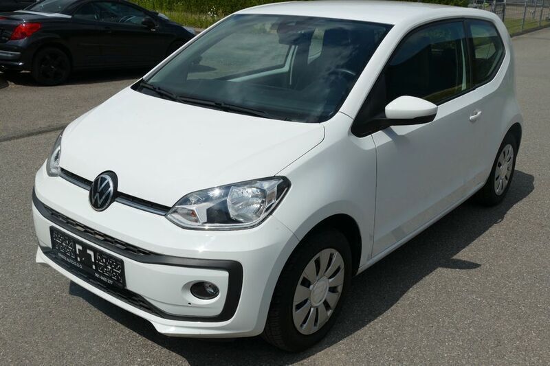 Weiß Gebraucht 2021 VW up! Basis Kleinwagen | 4.850 € - Bild 1/4