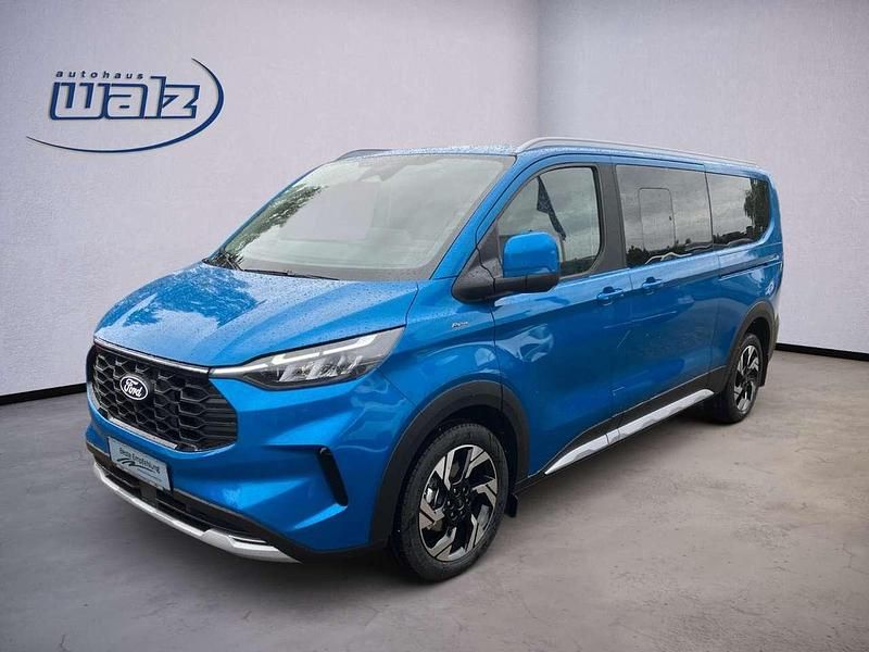 Digital aqua blue Neu 2025 Ford Tourneo Custom Active Van | 59.738 € (Etwas zu teuer) - Bild 1/4