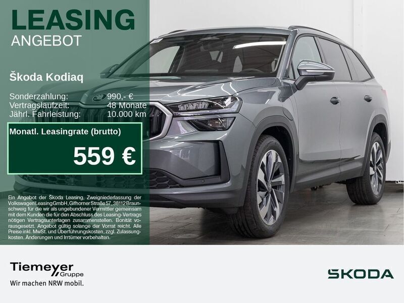 Grau Neu 2025 Skoda Kodiaq Selection SUV | 51.980 € (Teuer) - Bild 1/4