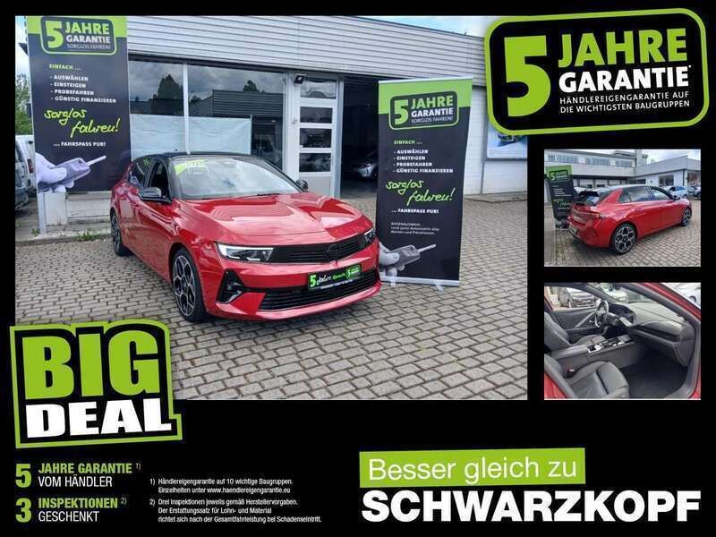 Rot Gebraucht 2024 Opel Astra Limousine | 26.480 € (Fairer Preis) - Bild 1/4
