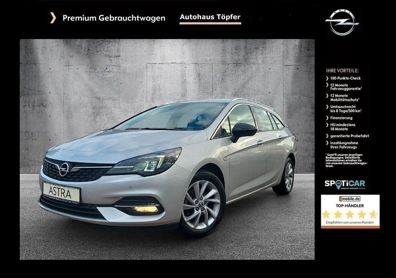 Gebraucht Opel Astra Elegance 122 PS (89 kW) 2022 Silber Kombi