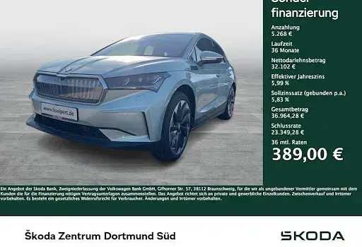 Gebraucht Skoda Enyaq iV ecoSuite 194 kW (265 PS) 2023 Silber SUV