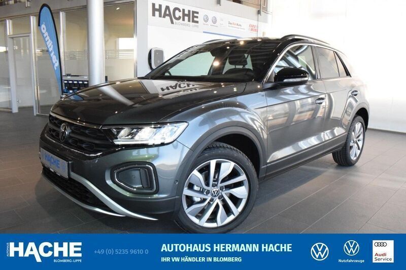 Schwarz Neu 2025 VW T-Roc Goal SUV | 29.614 € - Bild 1/4