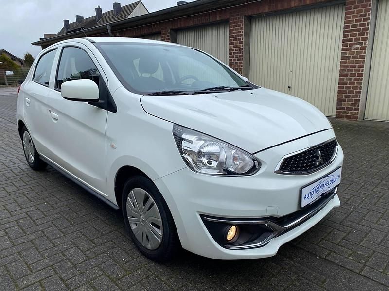 Gebraucht Mitsubishi Space Star Top 71 PS (52 kW) 2017 Weiß Kleinwagen