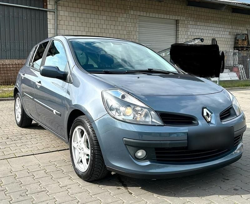 Gebraucht Renault Clio III 101 PS (74 kW) 2007 Blau Kleinwagen
