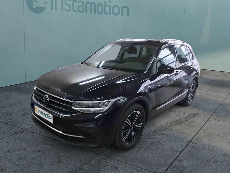 Schwarz Gebraucht 2021 VW Tiguan SUV | 23.449 € (Guter Preis) - Bild 1/4