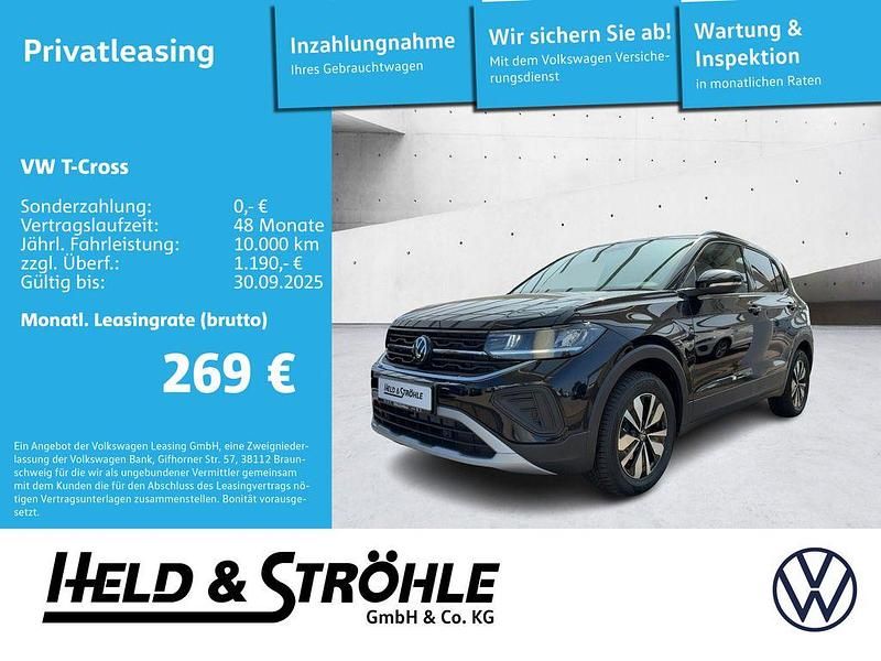 Deep black perleffekt Neu 2025 VW T-Cross Life SUV | 32.399 € (Teuer) - Bild 1/4