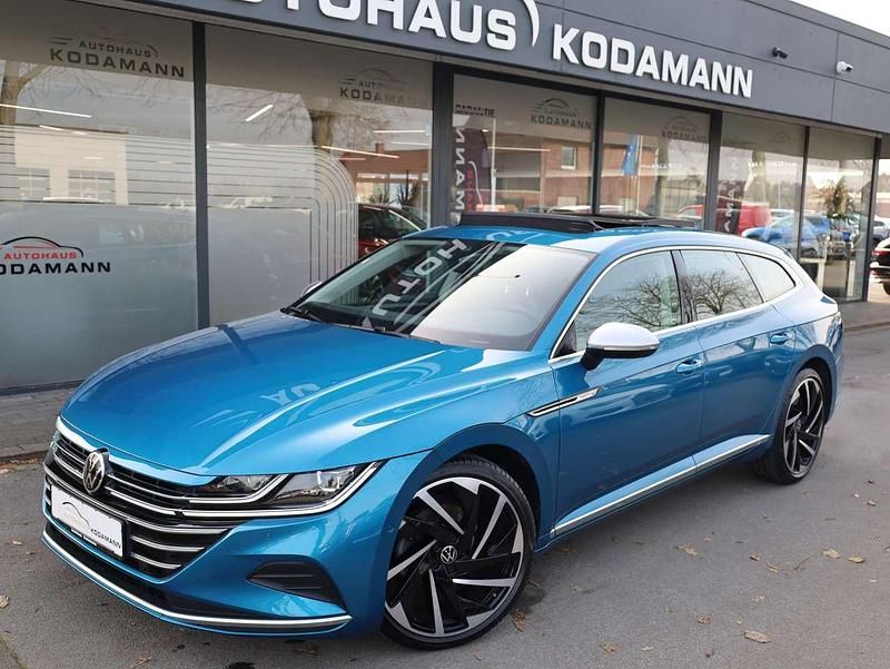 Gebraucht VW Arteon Elegance 150 PS (110 kW) 2021 Eisvogelblau metallic Kombi
