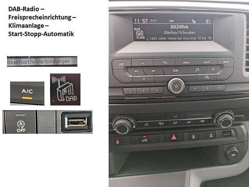 Gebraucht Opel Vivaro Edition 120 PS (88 kW) 2021 Weiß Van / Kleinbus