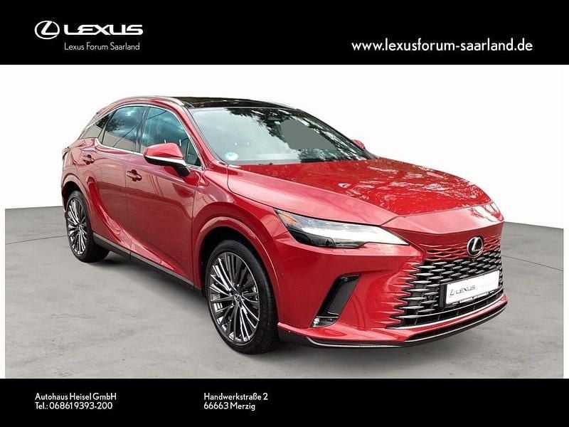 Gebraucht Lexus RX350h E-FOUR Luxury Line 250 PS (183 kW) 2023 Rot SUV
