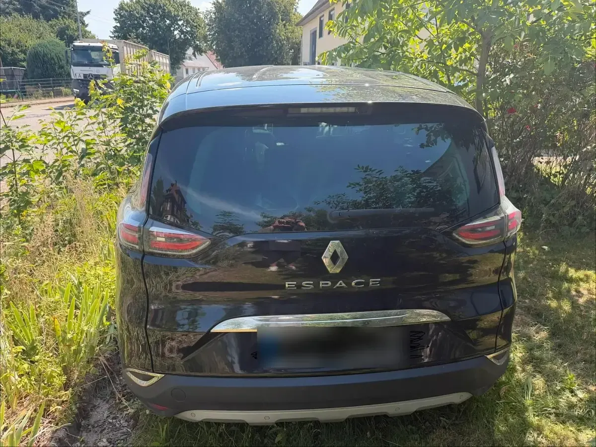 Gebraucht Renault Espace Intens 160 PS (117 kW) 2017 Schwarz Van / Kleinbus