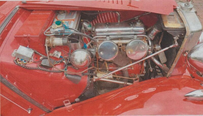 Rot Gebraucht 1950 MG TD Cabrio | 19.500 € - Bild 1/4