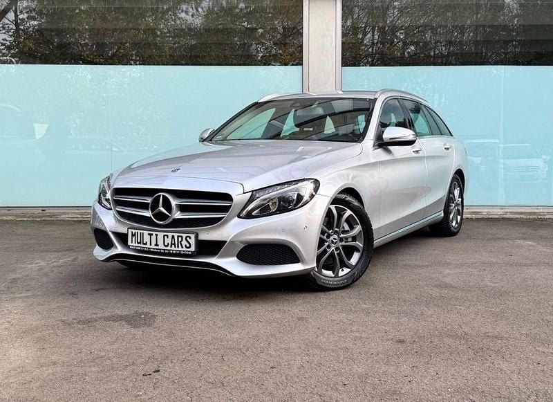 Silber Gebraucht 2018 Mercedes C200 Avantgarde Limousine | 18.490 € (Superpreis) - Bild 1/4