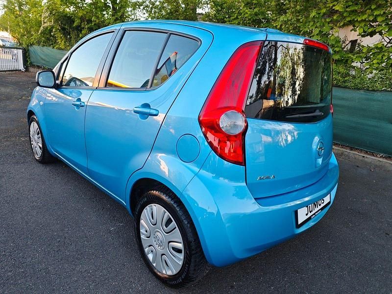 Gebraucht Opel Agila Edition 86 PS (63 kW) 2009 Blau Kleinwagen