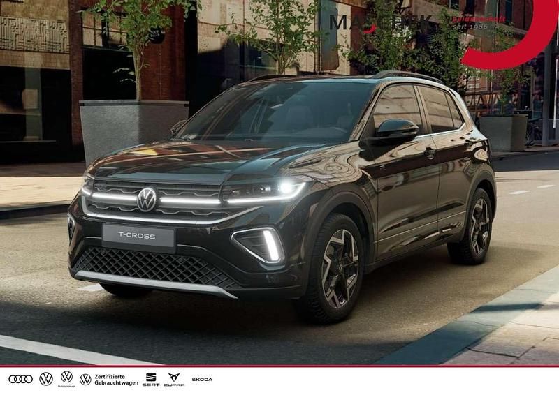 Neu VW T-Cross R-line 116 PS (85 kW) 2026 Deep black perleffekt SUV