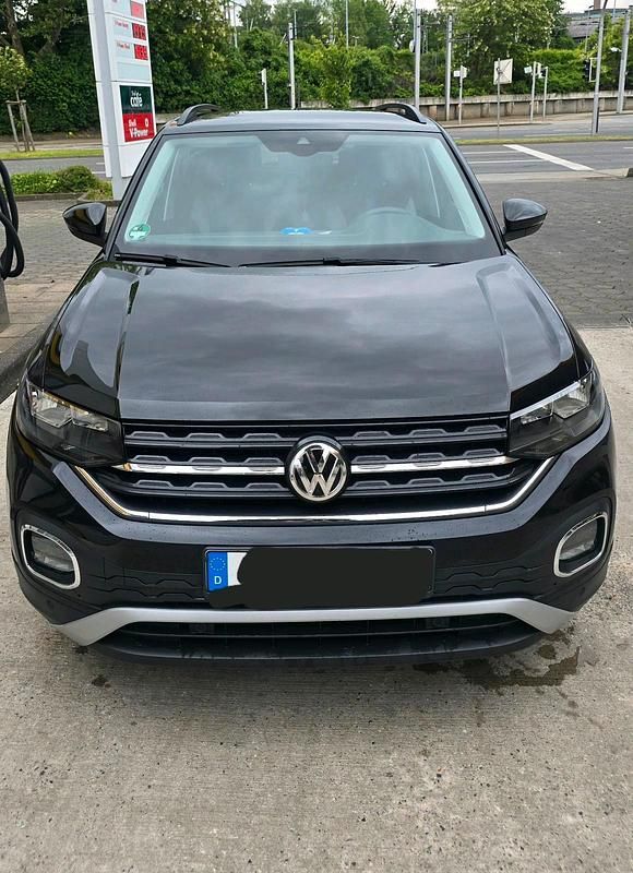 Schwarz Gebraucht 2020 VW T-Cross SUV | 16.950 € (Fairer Preis) - Bild 1/4
