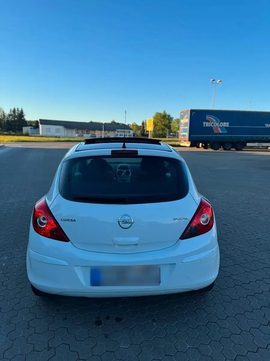 Usata Opel Corsa 69 CV (50 kW) 2013 Bianco Utilitaria