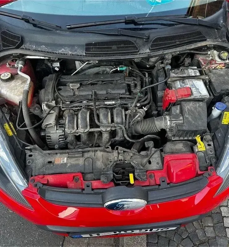 Brugt Ford Fiesta 60 HK (44 kW) 2010 Rød Hatchback