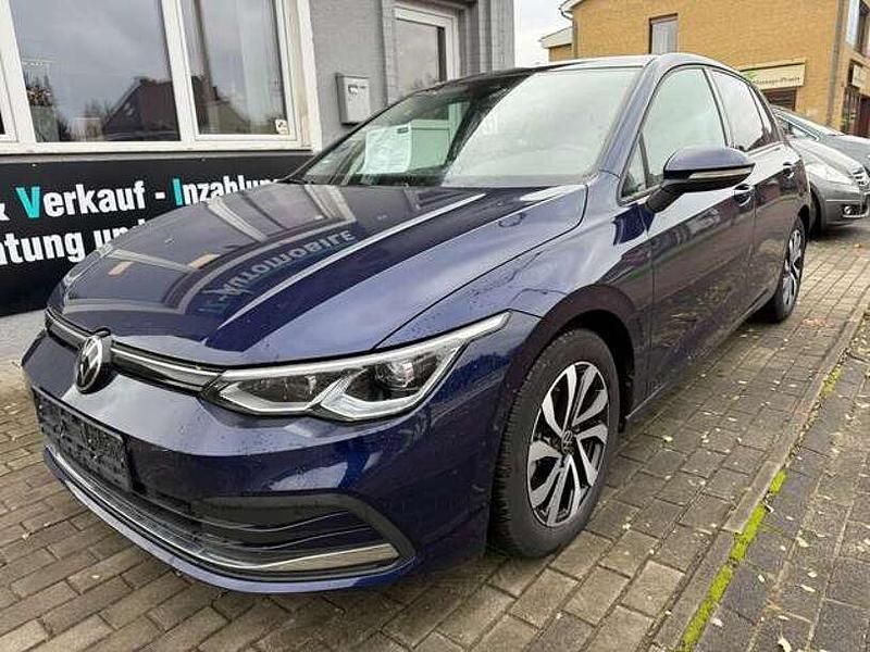 Gebraucht VW Golf VII Active 150 PS (110 kW) 2021 Blau Kleinwagen