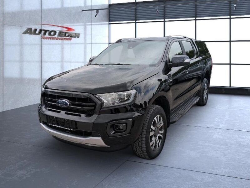 Schwarz Gebraucht 2022 Ford Ranger Wildtrack Abholung | 40.249 € (Fairer Preis) - Bild 1/4