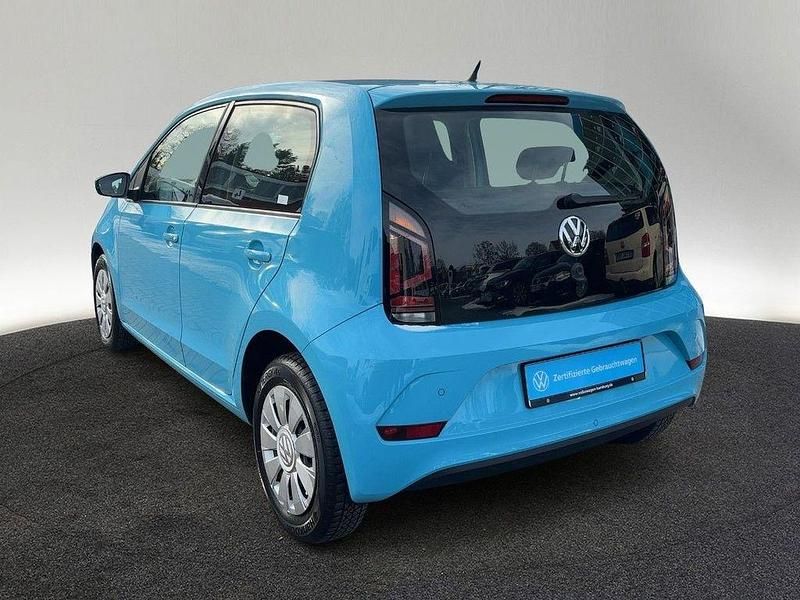 Gebraucht VW up! move up! 60 PS (44 kW) 2019 B2 teal blue Kleinwagen