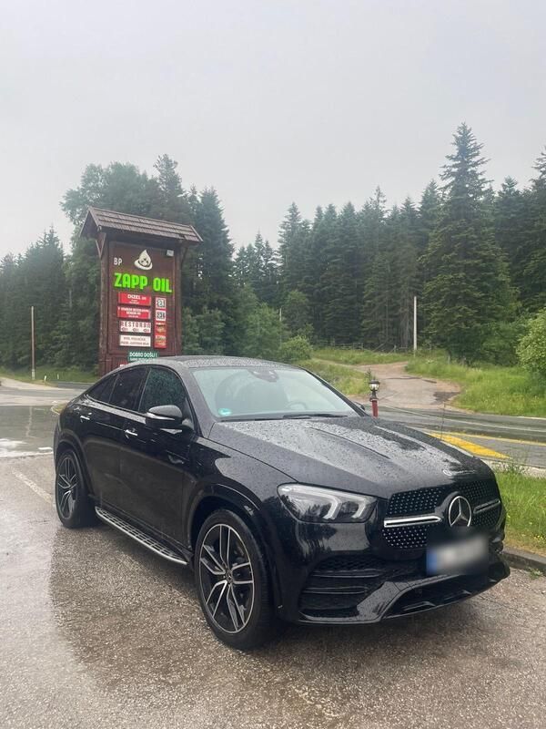 Schwarz Gebraucht 2022 Mercedes GLE350 AMG Coupé | 59.900 € (Superpreis) - Bild 1/4