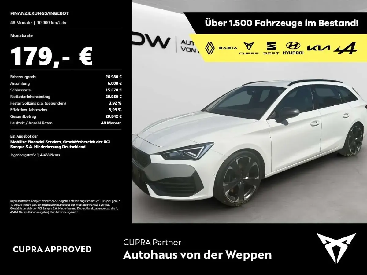 Gebraucht Cupra Leon VZ 310 PS (228 kW) 2022 Kombi