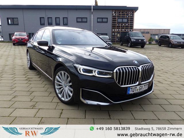 Schwarz Gebraucht 2021 BMW 740 Executive Limousine | 62.900 € - Bild 1/4