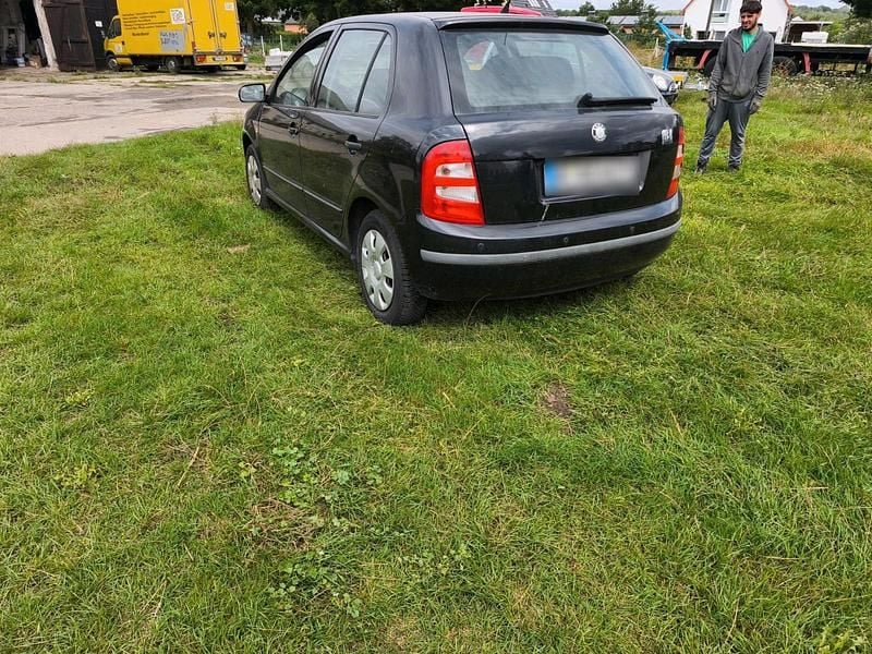 Second-hand Skoda Fabia 45 CP (33 kW) 2003 Negru Hatchback