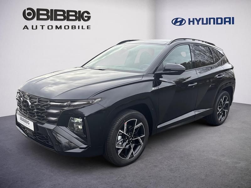 Schwarz Neu 2025 Hyundai Tucson N Line SUV | 48.490 € (Teuer) - Bild 1/3