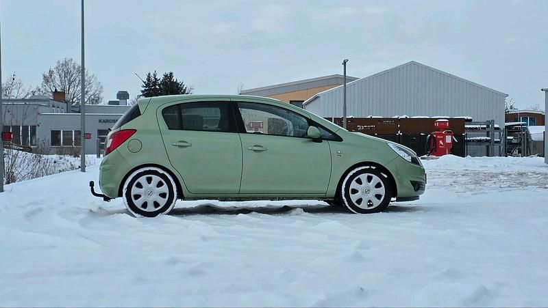 Gebraucht Opel Corsa 101 PS (74 kW) 2010 Grün Kleinwagen