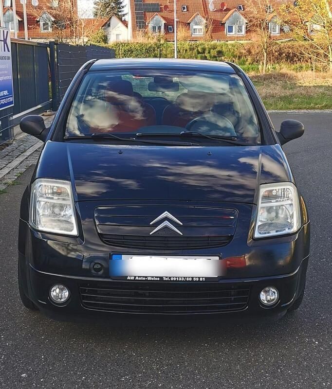 Schwarz Gebraucht 2006 Citroën C2 Kleinwagen | 1.395 € (Guter Preis) - Bild 1/4