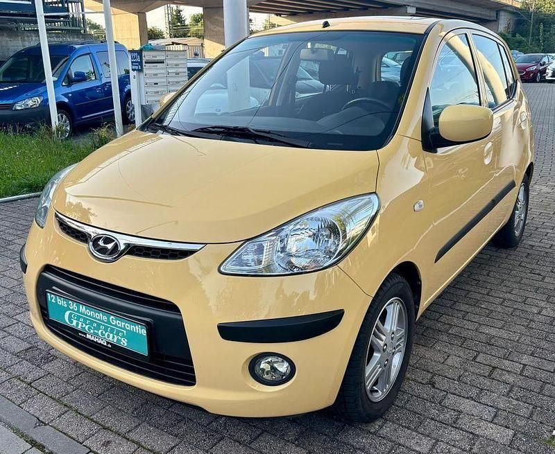 Gelb Gebraucht 2009 Hyundai i10 Style Kleinwagen | 6.499 € (Etwas zu teuer) - Bild 1/4