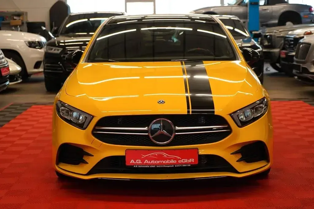Gebraucht Mercedes A35 AMG AMG 306 PS (225 kW) 2019 Gelb Limousine