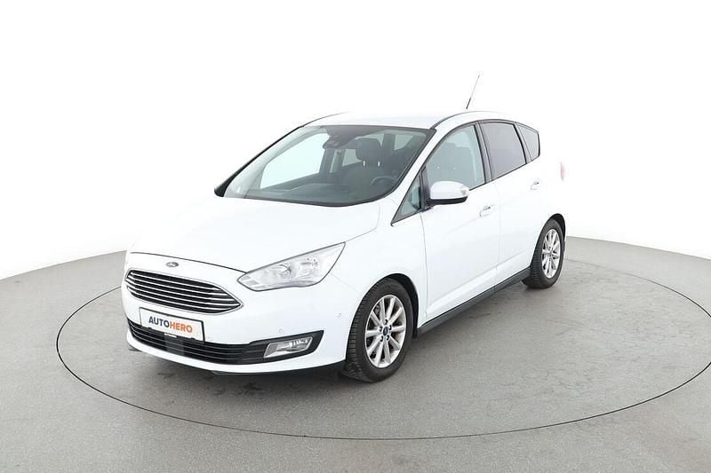 Weiß Gebraucht 2016 Ford C-MAX Titanium Van / Kleinbus | 13.310 € (Fairer Preis) - Bild 1/3