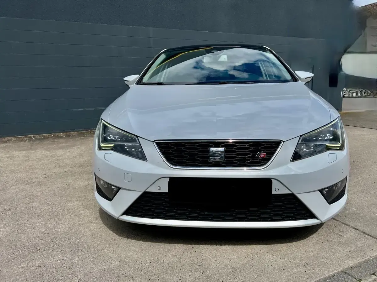 Gebraucht Seat Leon FR 184 PS (135 kW) 2015 Weiß Limousine