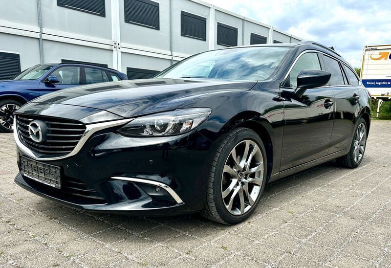 Schwarz Gebraucht 2016 Mazda 6 Exclusive Kombi | 11.999 € (Fairer Preis) - Bild 1/4