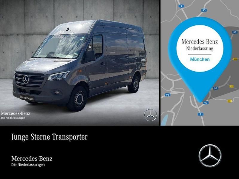 Grau Gebraucht 2024 Mercedes Sprinter Van | 46.029 € (Teuer) - Bild 1/4