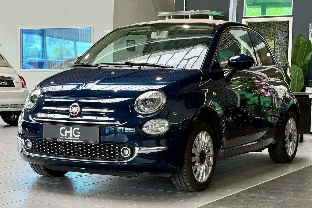 Gebraucht Fiat 500C Lounge 69 PS (50 kW) 2016 Blau Cabrio