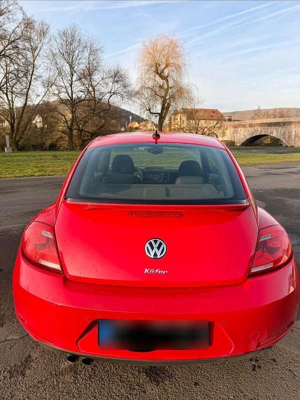 Usata VW Beetle 160 CV (117 kW) 2012 Rosso Utilitaria