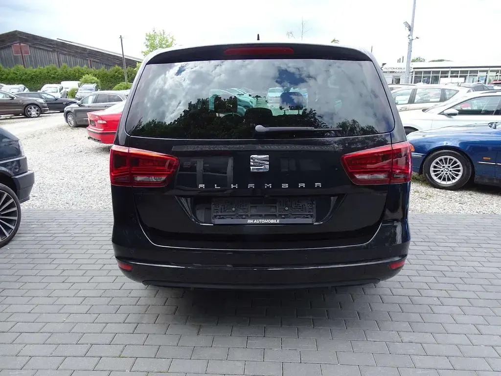 Gebraucht Seat Alhambra Style Plus 184 PS (135 kW) 2016 Schwarz Van / Kleinbus