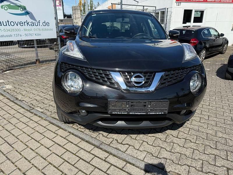 Gebraucht Nissan Juke Acenta 117 PS (86 kW) 2015 Schwarz SUV