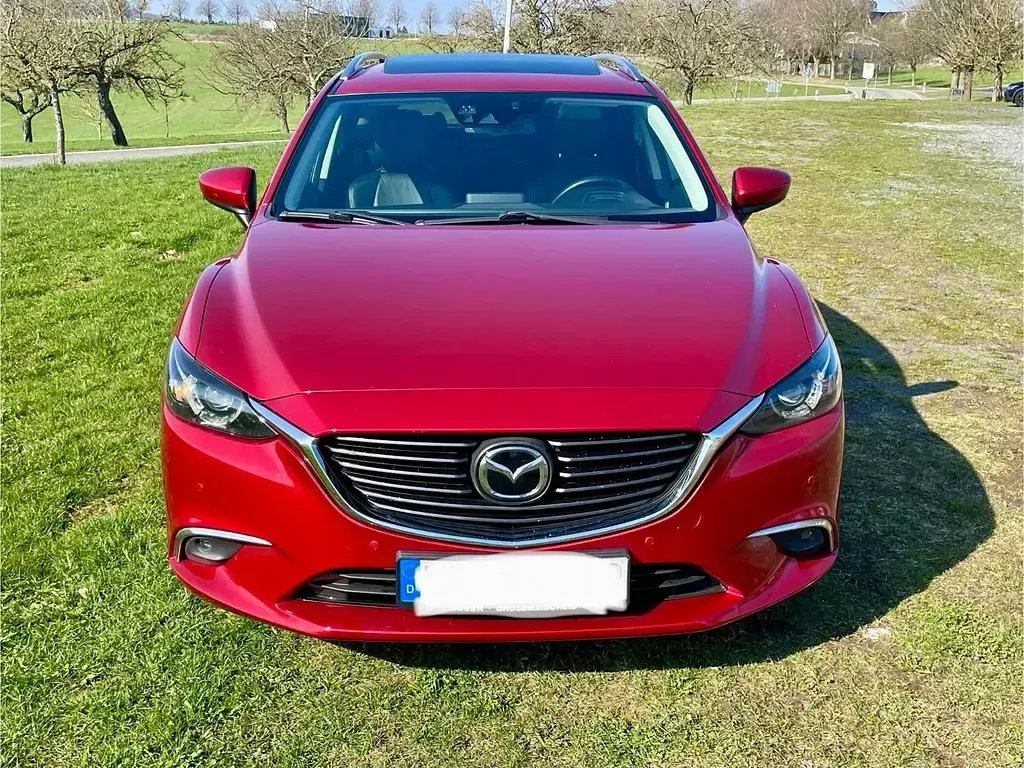 Używany Mazda 6 175 KM (128 kW) 2016 Czerwony Sedan/Limuzyna